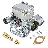 BDFHYK 1 Barrel Carburetor Carb 34 PICT-3 98-1289-B 113129031K Compatible with VW Super Beetle Thing Karmann Ghia Squareback Transporter 1971-1979 1600cc Air Cooled Type 1 Engines Electric Choke
