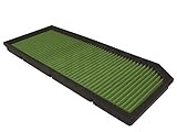 Green Cotton Filters Air Filter Compatible/Replacement For Seat Leon II 2.0L TFSI FR (Years 06/06>06/09) Performance Air Filter
