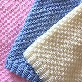 Easy Freya Cloud Baby Blanket – Paper Knitting Pattern for Handmade Comfort
