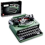 LEGO Ideas Typewriter 21327 Building Set for Adults, Collectible Retro Display Model, Creative Hobbies Unique Gift Idea