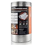 SuperFOIL Foil Insulation Roll - Energy Saving DIY Bubble Foil Sheet - 3-in-1 Sustainable Thermal Insulation Reflective Radiant Barrier & Vapour Barrier (Silver, 0.6m x 25m)