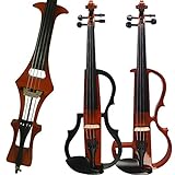 Aliyes Handmade Professional Solid Wood Electric Cello 4/4 Full Size Silent Electric Cello-1804