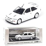 Inno 64 1:64 scale Diecast Model Car compatible with Ford Escort RS Cosworth (OZ Rally Racing Wheels RHD) in White