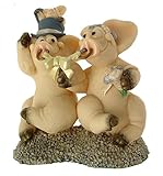Piggins Pig Ornament Pig Figurine Hitched David Corbridge Pigs