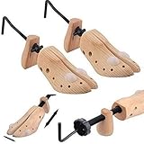 SHINE Unisex's Mens Shoe Tree, Wood, Yellow, 6-12/OS