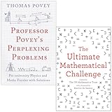 Professor Povey's Perplexing Problems By Thomas Povey & The Ultimate Mathematical Challenge By The UK Mathematics Trust 2 Books Collection Set