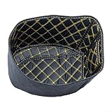 SCOOPY i Seat Bucket Pad - Custom Fit Protective Liner with PU Material for Motorcycle Seat Cover, Black