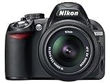 Nikon D3100 Digital SLR Camera with 18-55mm VR Lens Kit (14.2MP) 3 inch LCD (Renewed)