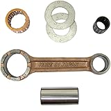 TourMax Motorcycle Con Rod Kit – Compatible with/Replacement for Yamaha FS1E, RD50, RD80, DT50, TY50 | Complete Connecting Rod Assembly | Engine Rebuild Component