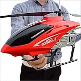 Kikioo 85cm Large-scale Rc Helicopter 3.5CH Channel RC Airplane Fall Resistant RC Plane RC Drone Toys With LED Light Night Sky Flight RC aircraft Boys Girls Beginner Xmas Gifts