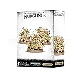Games Workshop 99129915037 Daemons Of Nurgle Nurglings Plastic Kit, Black, 5.33 x 22.6 x 15.5 cm
