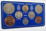 1964 Vintage British Coin Gift Set (Retro 61st Birthday Year of Birth or Wedding Anniversary Present)