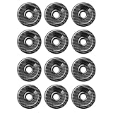 Mokuo Motorcyle Fairing Parts,12Pcs Side Cover Decor Washer in ABS Material Compatible with 2021-2024 Honda Grom Msx 125 SF,Carbon Fibre Color