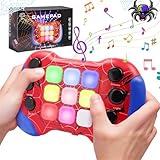 Toys for 6 7 8 9 Year Old Boys Girls: Quick Push Pop Game Sensory Fidget Toys Gifts for Boys Age 5 6 7 8 9, Handheld Games Consoles Autism Birthday Presents for Girls Kids Teen Age 3-12