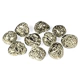 CrystalAge Iron Pyrite Tumble Stone (20-25mm) - Pack of 5
