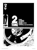 onthewall Two Tone, Ska, Specials Pop Art Poster Print by Wig (OTW066) White, 30 x 40 cm, OTW0066d