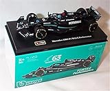 Bburago F1 M'ERCEDES BEN'Z W14 E Performance 2023#63 G'eorge R'ussell Car 1:43 scale Diecast model