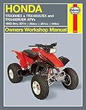 Honda TRX300EX & TRX400X/EX and TRX450R/ER ATVs 1993 thru 2014: 282cc, 397cc, 449cc (Owners' Workshop Manual) by Editors of Haynes Manuals