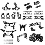 GLOBACT Aluminum Alloy RC Upgrade Part for 1/24 LOSI Micro-B 1/28 Micro-T 2S 2WD LOS00007T1 LOS00007T2 LOS-1392T1 LOS-1392T2
