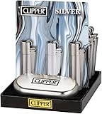 COUNTRY CLUB Stainless Steel Metal Clipper Lighter with Gift Tin