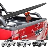 JHCHAN Tailgate-Protector for Toyota-Hilux-Accessories 2016-2025, for Hilux MK8 MK9 Rear Tail Gate Cap Cover Trim Guard (for Toyota Hilux Active Icon Invincible)