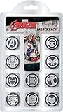 Disney Avengers Icon Erasers (Pack of 10), acnve, Various