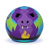 Echo Dot Kids (newest gen) | Wi-Fi and Bluetooth smart speaker with Alexa | With 1 year of Amazon Kids+ content | Dragon