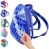 XIAOYIYI Pop It Backpack School, Pop it Sensory Toy Bag, Fashion Stress-Relief Anti-Anxiety Toy Handbag Fidget Toy for Kids Adults, School Supplies for Kids to Anxiety Stress Relief, Anti-Stress Toy