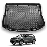 NOMAD Range Rover Evoque (2011-2019) [L538] Boot Liner Tailored Fit Car Floor Mat Protector Non Slip Waterproof Raised Edges Compatible Custom Fit Accessory Black Dog & Pet Friendly