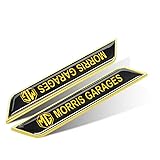 GWWXM Car Emblem for MG TF,Front Bonnet Boot Lid Trunk Hood Logo Badge Stickers Decals Sign Replacement 3D Metal Car Tuning Exterior Accessories,A