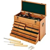 Clarke CMW-9B 9 Drawer Wooden Machinist Tool Chest