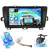[2G+64G] Car Radio for Toyota Prius 2009-2014 (For Right-hand Drive Vehicles), 9 inch Android Touch Screen Prius Stereo, Carplay/Android Auto/Hi-Fi/Bluetooth/WiFi