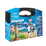 Playmobil 70106 Knights Jousting Carry Case, Fun Imaginative Role-Play, PlaySets Suitable for Children Ages 4+