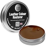 Scratch Doctor Leather Colour Restorer Recolouring Balm Repair Treatment for Faded & Worn Absorbent Leather Furniture, Sofas, Chairs (Chocolate, 50ml)