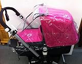 1Stopbabystore Universal Raincover to Fit Bugaboo Cameleon Cybex Balios iCandy Apple Peach Strawberry SilverCross Surf babystyle Oyster Rain Cover