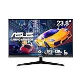 ASUS VY249HGR Eye Care Gaming Monitor – 24 inch FHD (1920x1080), IPS, 120Hz OC, SmoothMotion, 1ms MPRT, Adaptive Sync, Eye Care Plus, Blue Light Filter, Flicker Free, antibacterial treatment