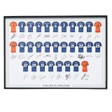 Cheslea FC Signed 2024-25 Team Poster Print Autographed By Full Squad, Chelsea Gifts A4 Print Only