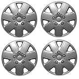 Wing Mirrors World ROVER 25 14" Hurricane Car Wheel Trims Hub Caps Plastic Covers Silver