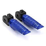 Motorcycle CNC Front Footrests Foot Pegs/Fit For Suzuki SFV650 GLADIUS 2009-2015 SV650 2016-2019 SV650X 2018-2019 KATANA 2019(Blue)
