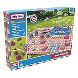 Little Tikes Doc's Picnic Set with Realistic Cooking Hob, Sizzling Sounds and Glowing Burners for Immersive Play Experience, for Kids