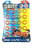 Swat Ring Caps Cap Gun Caps Fits all 8 Shot Toy Cap Gun Toy 8 Shot Ring Caps 160 - Pack 1