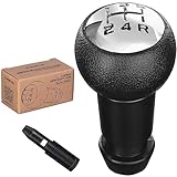 Spurtar Gear Shift Knob Manual 5-Speed for Peugeot 106 107 207 301 307 308 407 408 508 3008 1007 / for Citroen C2 C3 C4 Picasso - Black