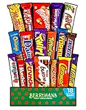 Chocolate Hamper Gift Box - A Huge Chocolate Gift Box Of The Best Chocolate Bars | Jumbo Chocolate Box | Chocolate Gifts By Berrymans Chocolate Hampers | Chocolate Gifts For Men & Women
