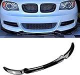Car Front Spoiler for BMW Serie 1 E82 Coupe E88 2007 2008 2009 2010 2011 2012 2013,Front Bumper Spoiler Durable Diffuser, Front Splitter Spoiler Vehicle Decoration Kit
