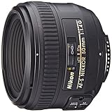 Nikon 50mm F1.4G AF-S Nikkor Lens (Renewed)