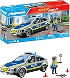 Playmobil | Action Heroes | Police Patrol Car | Police Car | Toy Car | Toys for Children aged 4+ | 71729