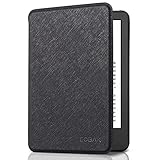 CoBak Case for All New Kindle (6" 2022 release) 11th Generation, Will Not Fit Kindle Paperwhite, Premium PU Leather Smart Cover with Auto Sleep/Wake for Kindle 2022, Black