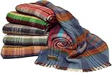 Large British Unique Recycled All Wool Blanket/Picnic Rug by Tweedmill