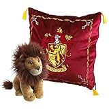 The Noble Collection Gryffindor House Mascot Plush & Cushion Officially Licensed 13in (34cm) Harry Potter Toy Dolls Gryffindor Lion Mascot Plush - For Kids & Adults