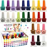 50 x NAIL VARNISH POLISH ASSORTED COLOURS WHOLESALE JOB LOT SET FROM UK